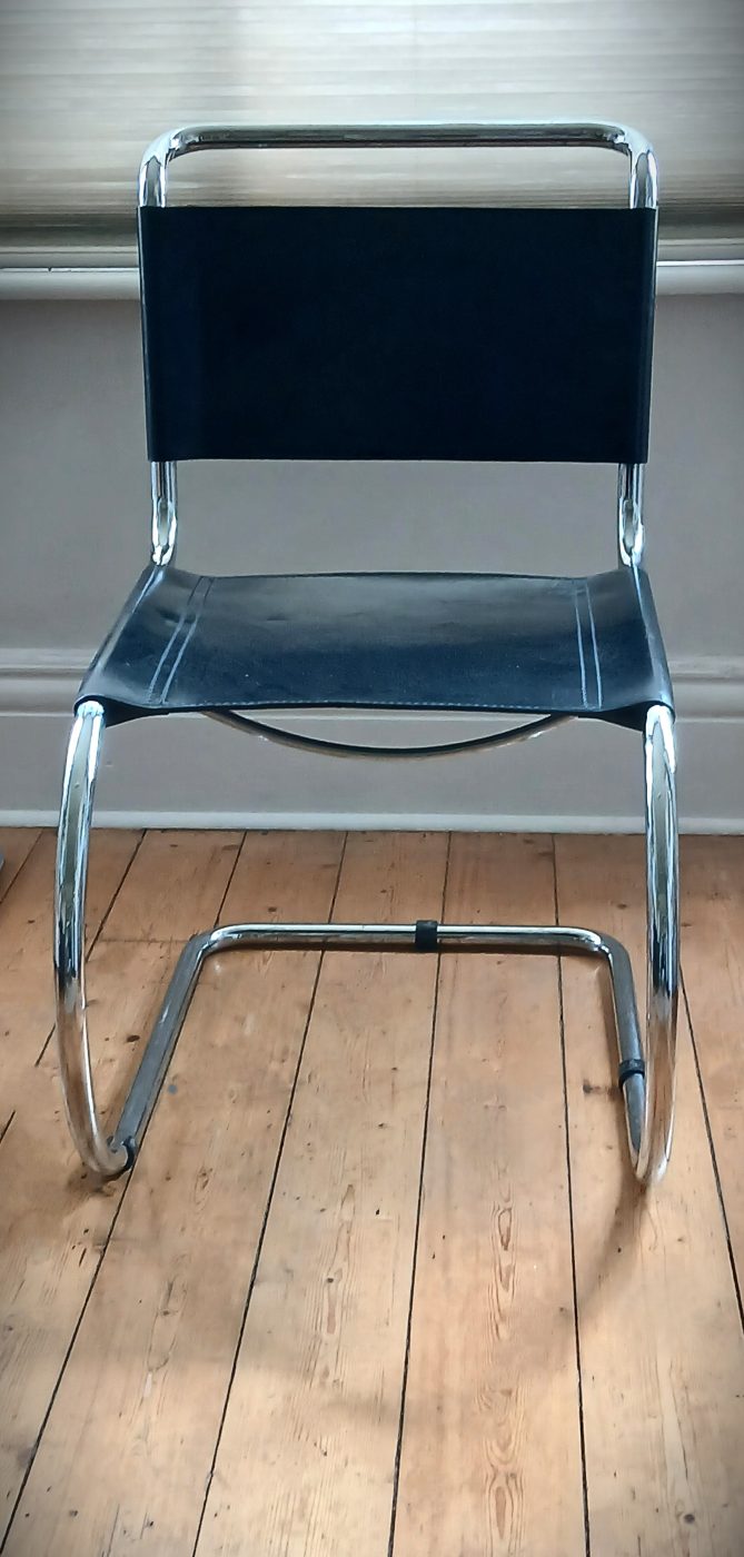 MIES VAN DER ROHE MR10 CHAIRS