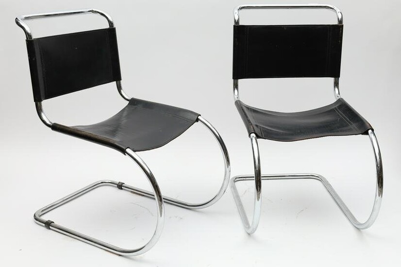 MIES VAN DER ROHE MR10 CHAIRS