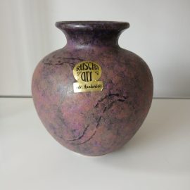 RUSCHA VASE. RUSCHA ART W GERMAN