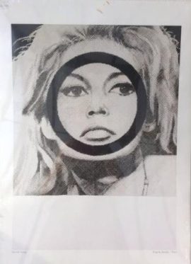 Brigitte Bardot 1963 by Gerald Laing.